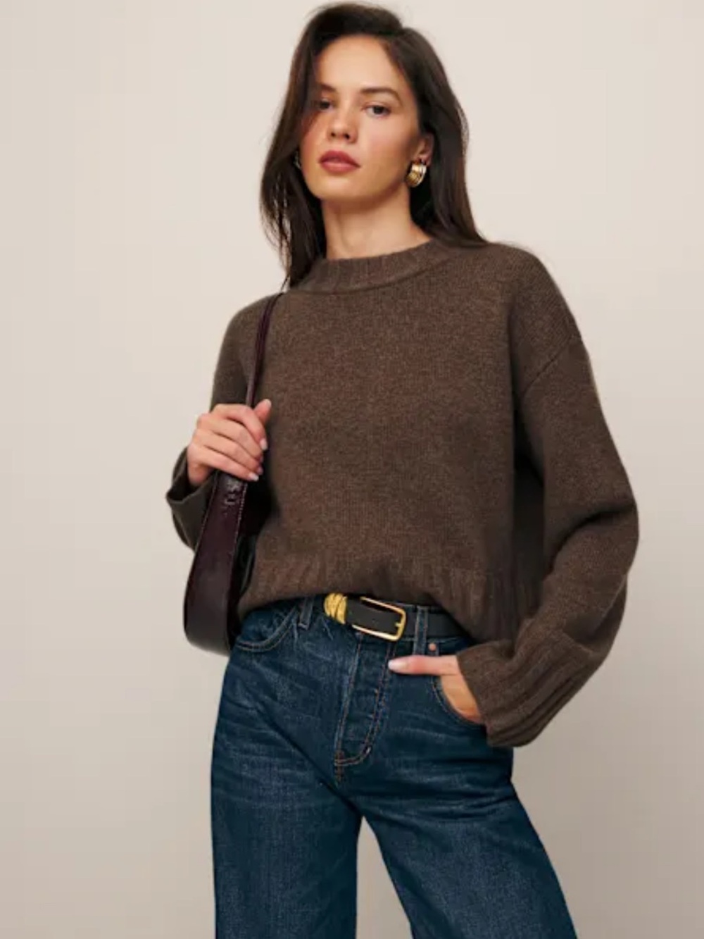 Reformation Mer Regenerative Wool Sweater